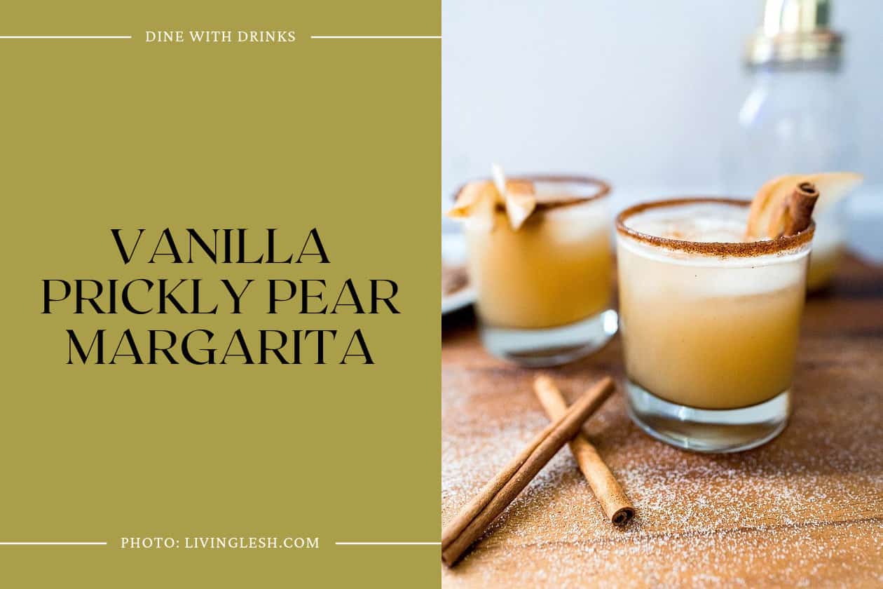 Vanilla Prickly Pear Margarita