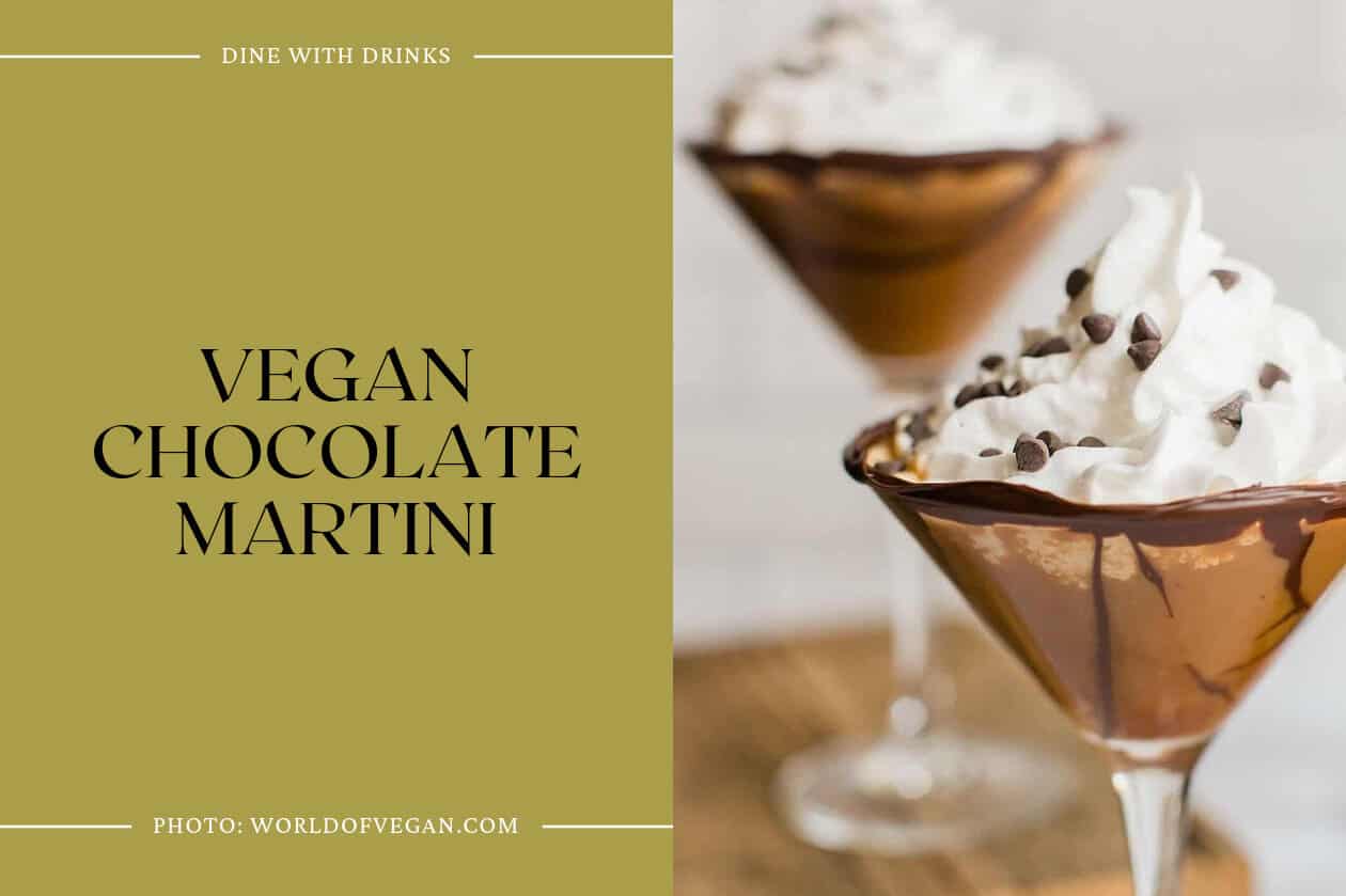 Vegan Chocolate Martini
