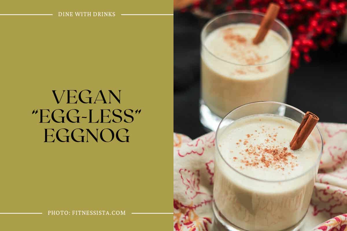 Vegan “Egg-Less” Eggnog