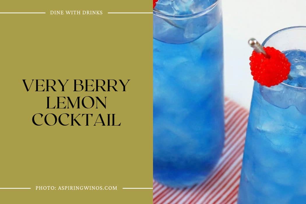 Very Berry Lemon Cocktail