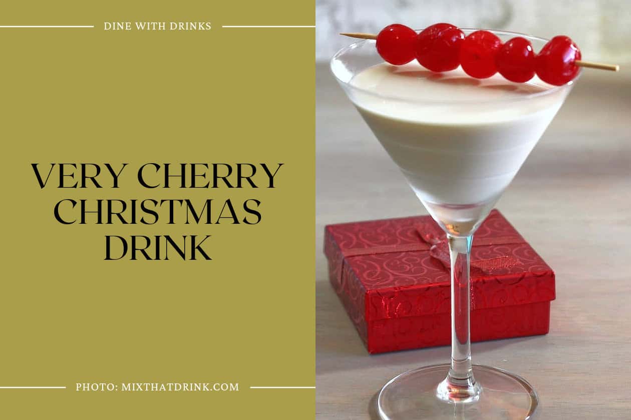 Very Cherry Christmas Drink