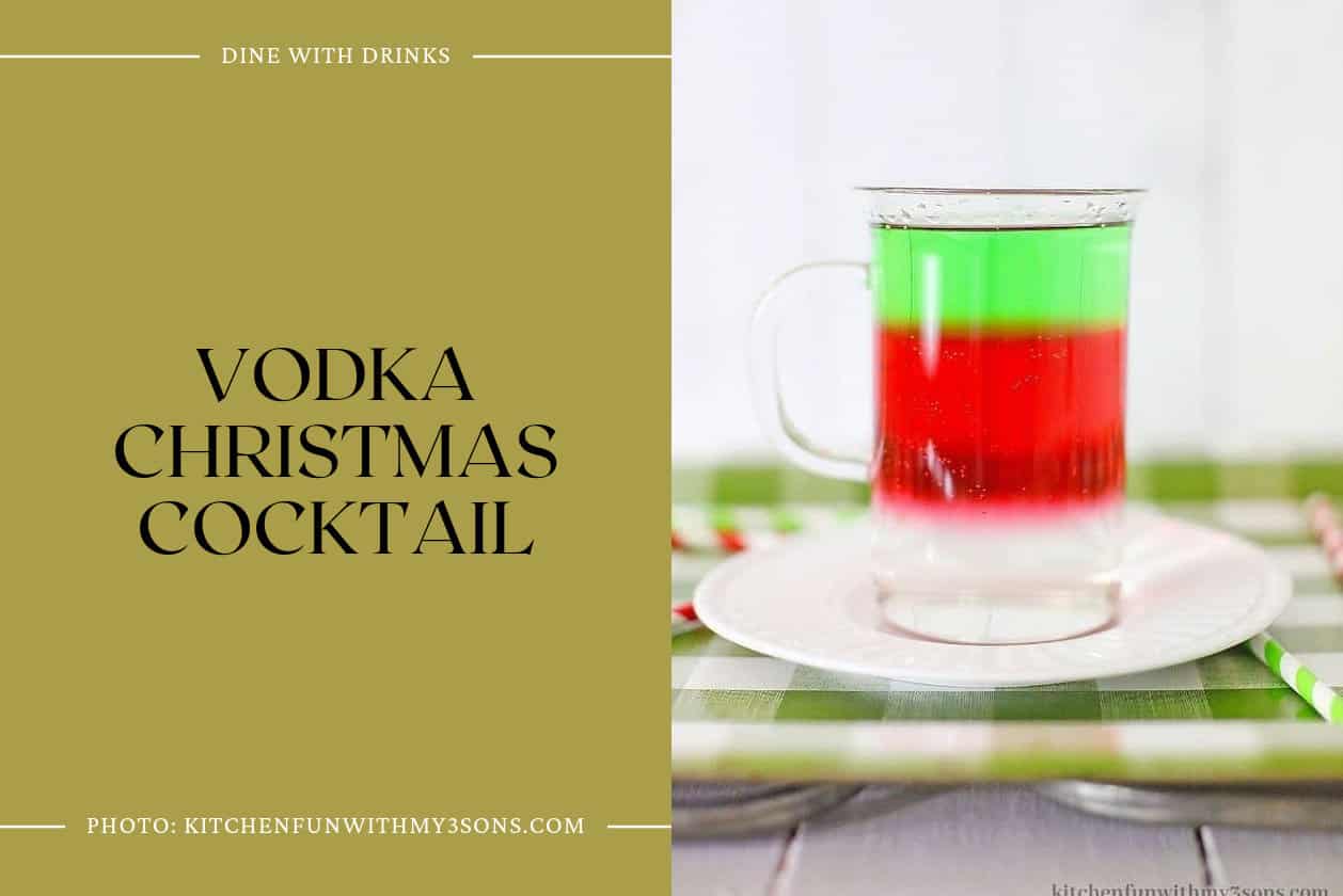 Vodka Christmas Cocktail
