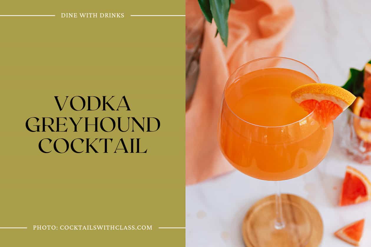 Vodka Greyhound Cocktail