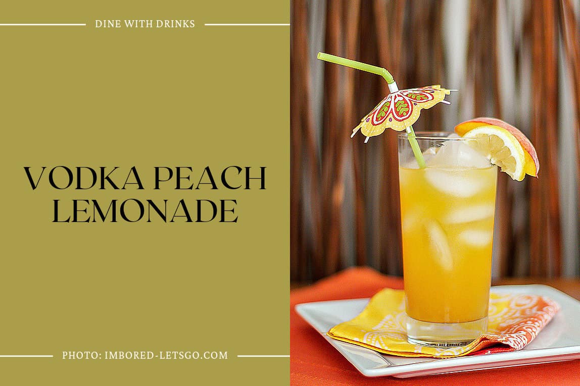 Vodka Peach Lemonade