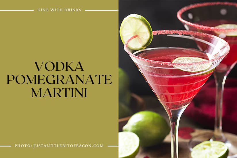 Vodka Pomegranate Martini