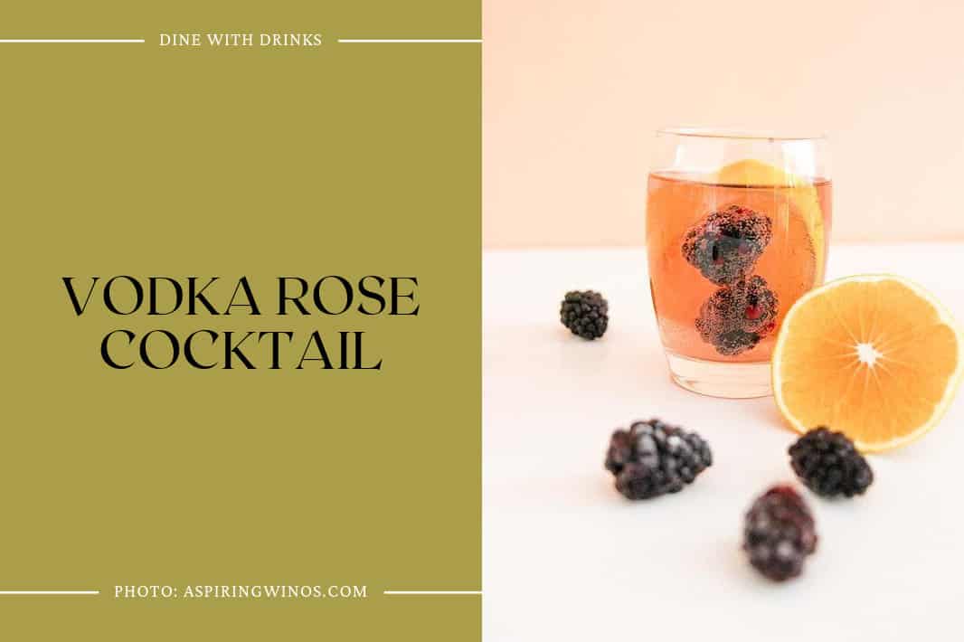 Vodka Rose Cocktail