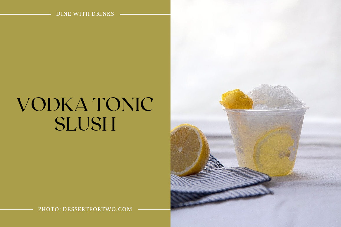Vodka Tonic Slush