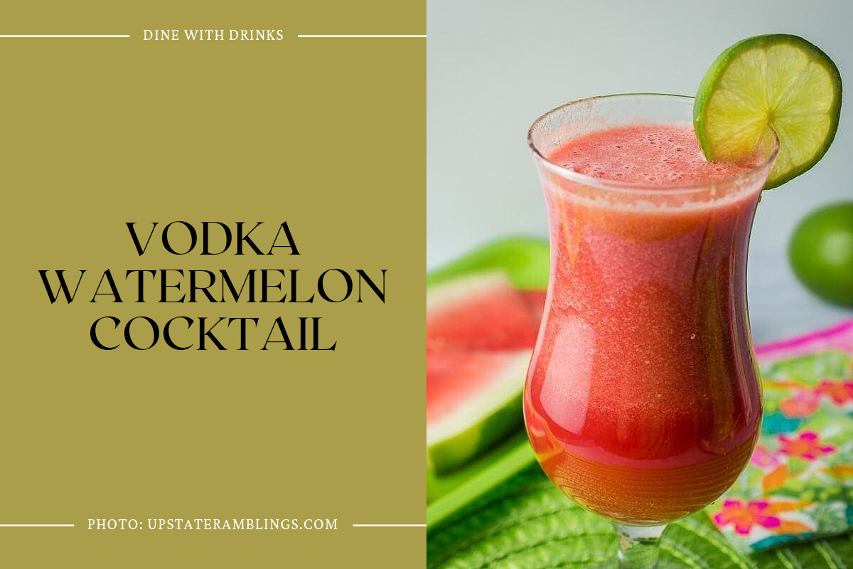 Vodka Watermelon Cocktail