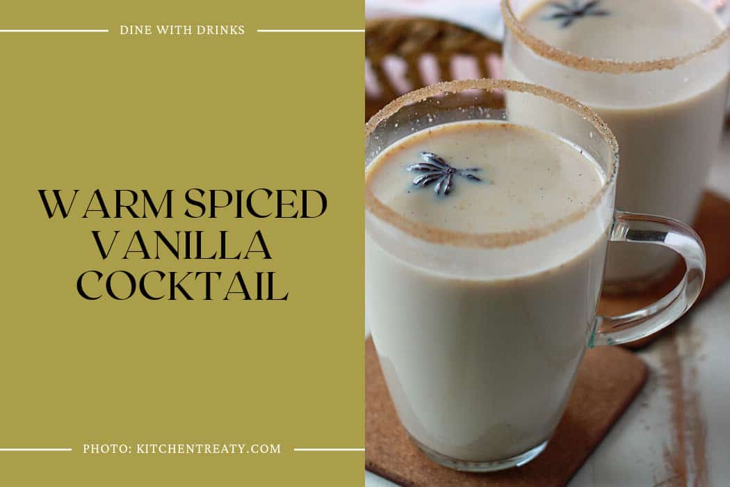 Warm Spiced Vanilla Cocktail