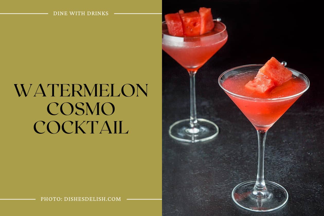 Watermelon Cosmo Cocktail