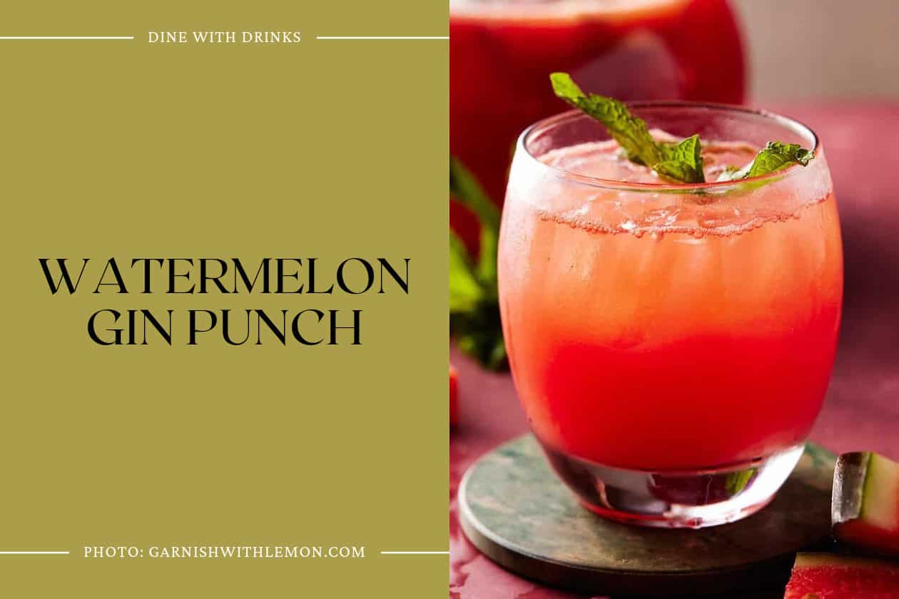 Watermelon Gin Punch