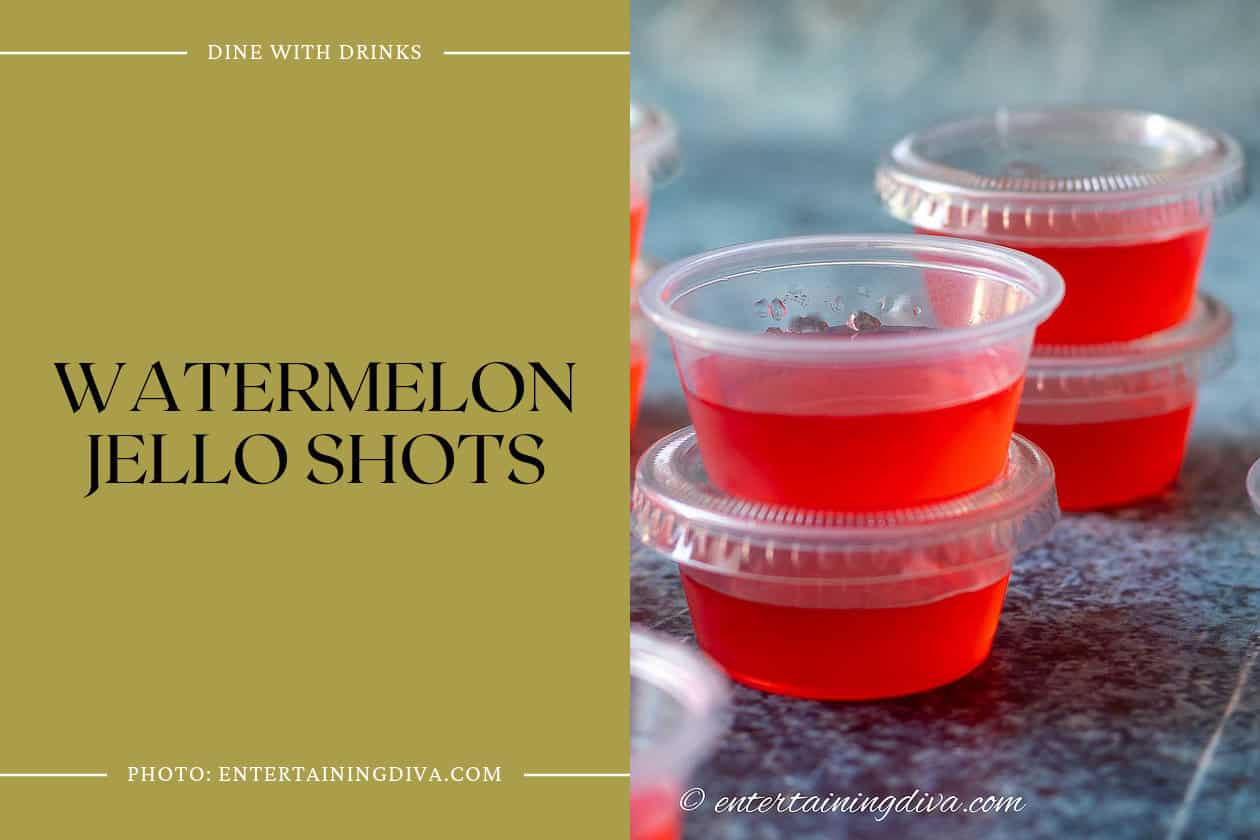 Watermelon Jello Shots