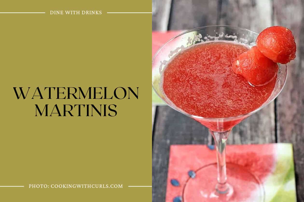 Watermelon Martinis