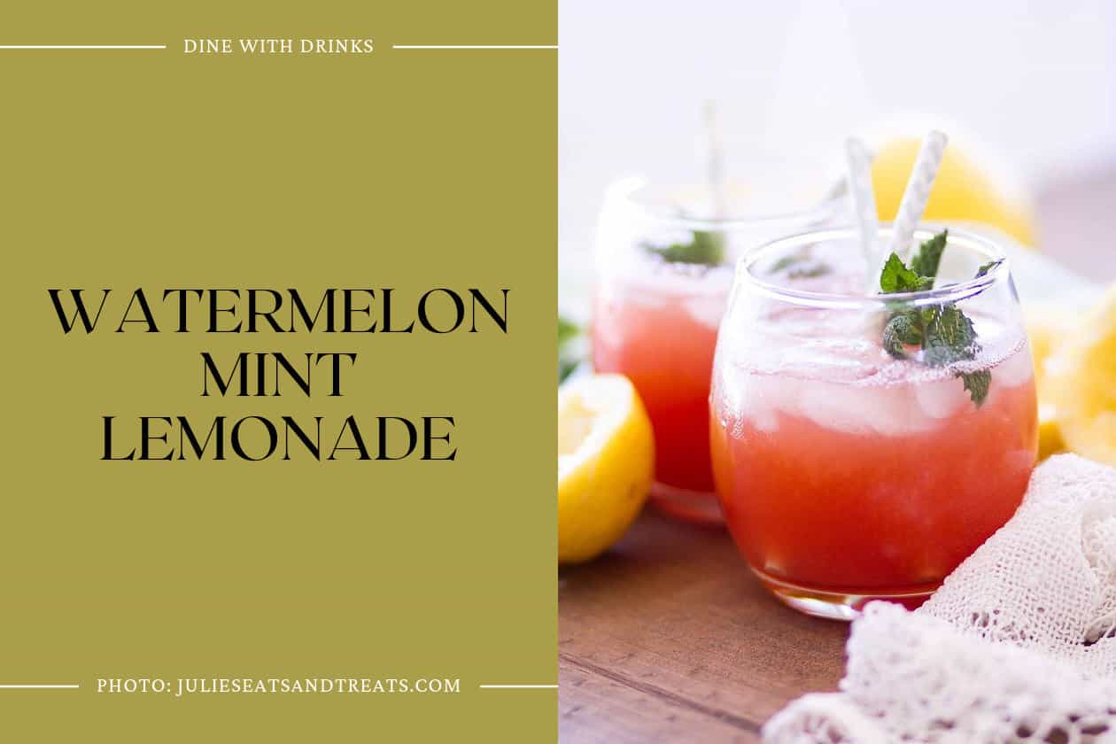 Watermelon Mint Lemonade