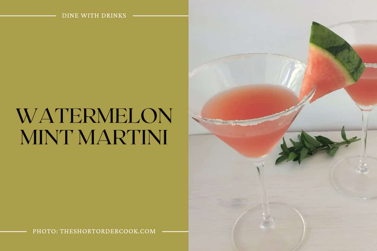 Watermelon Mint Martini
