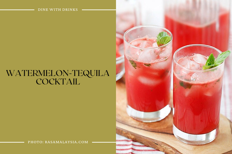 Watermelon-Tequila Cocktail