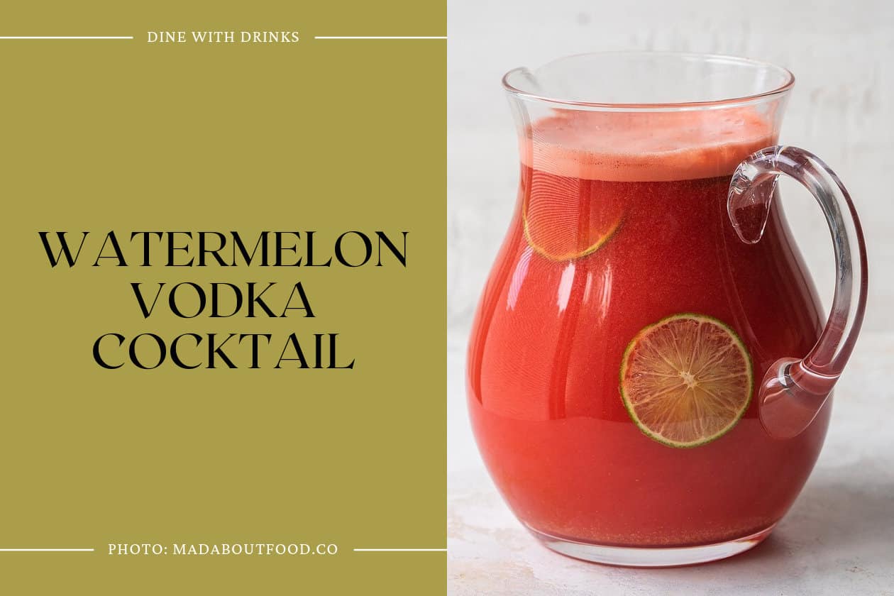 Watermelon Vodka Cocktail