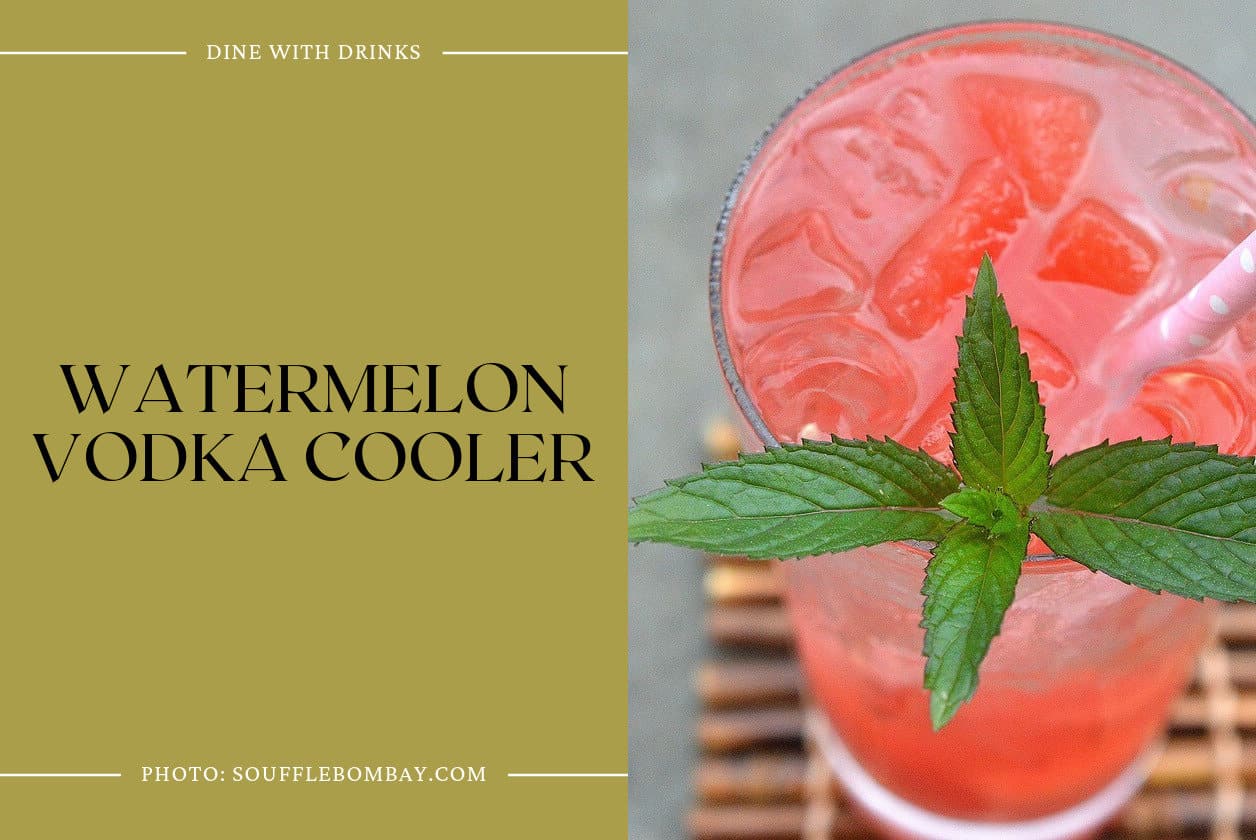 Watermelon Vodka Cooler