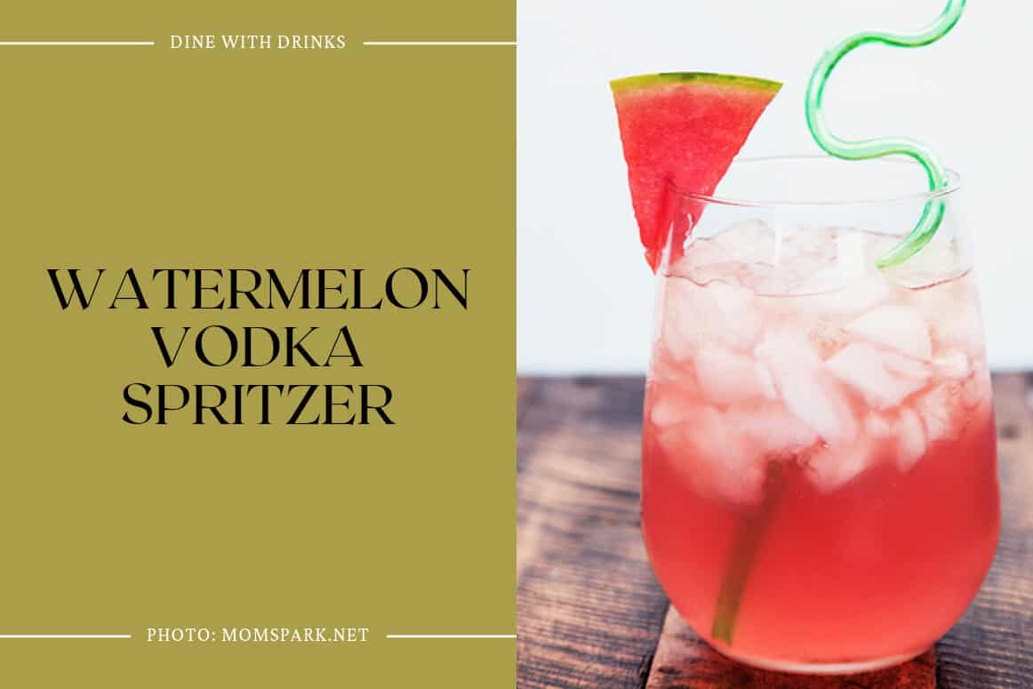Watermelon Vodka Spritzer