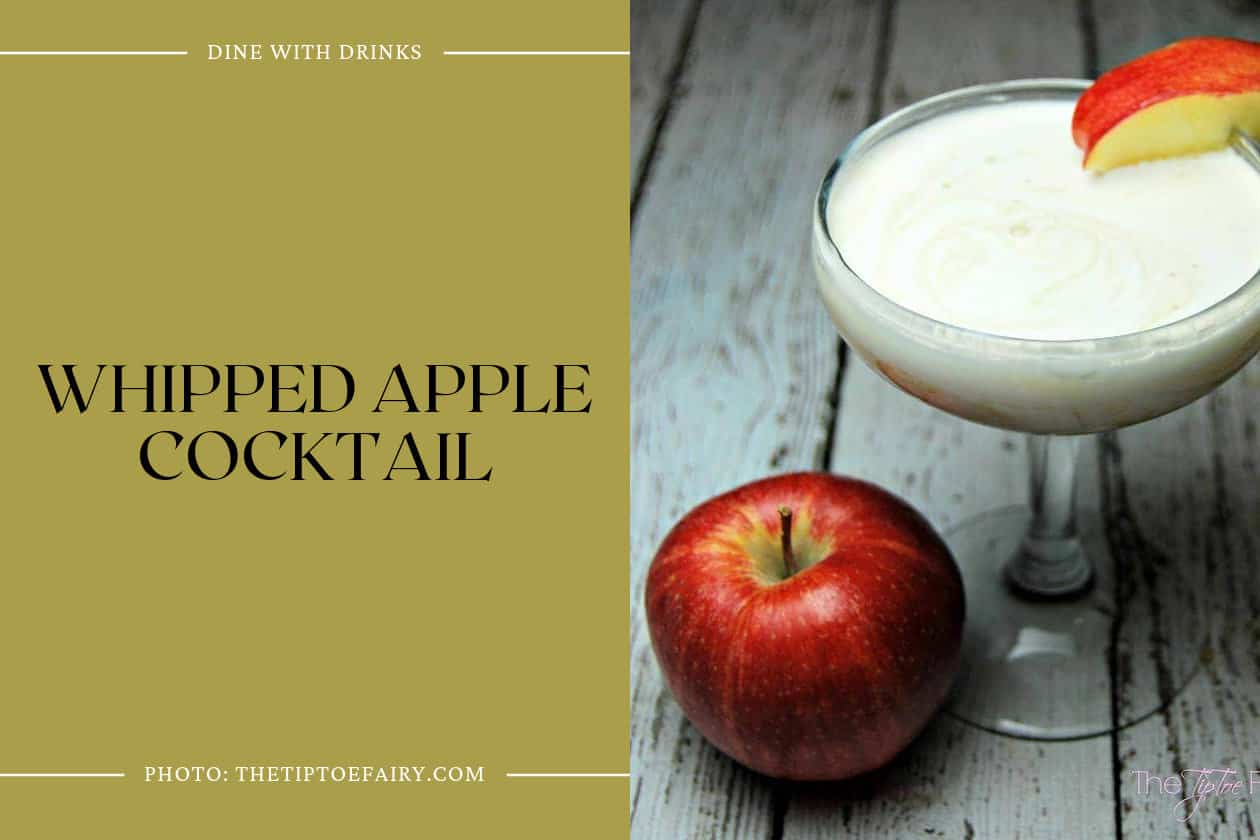 Whipped Apple Cocktail