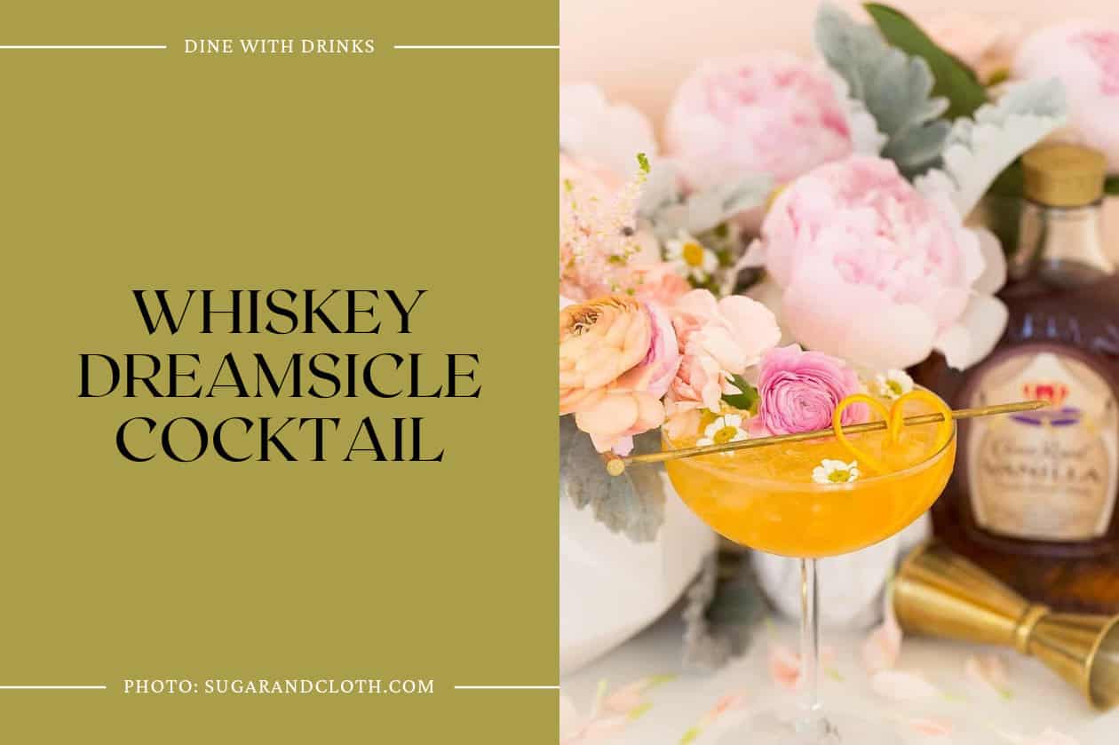 Whiskey Dreamsicle Cocktail