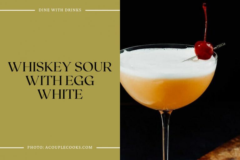 23 Best Whiskey Egg White Cocktails Frothy and Fierce! DineWithDrinks