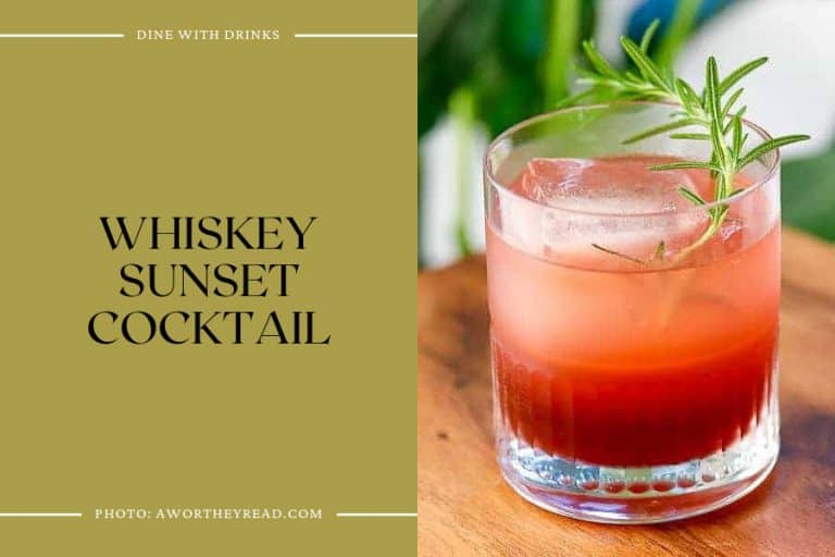 19 Sunset Cocktails To Sip Your Worries Away Dinewithdrinks