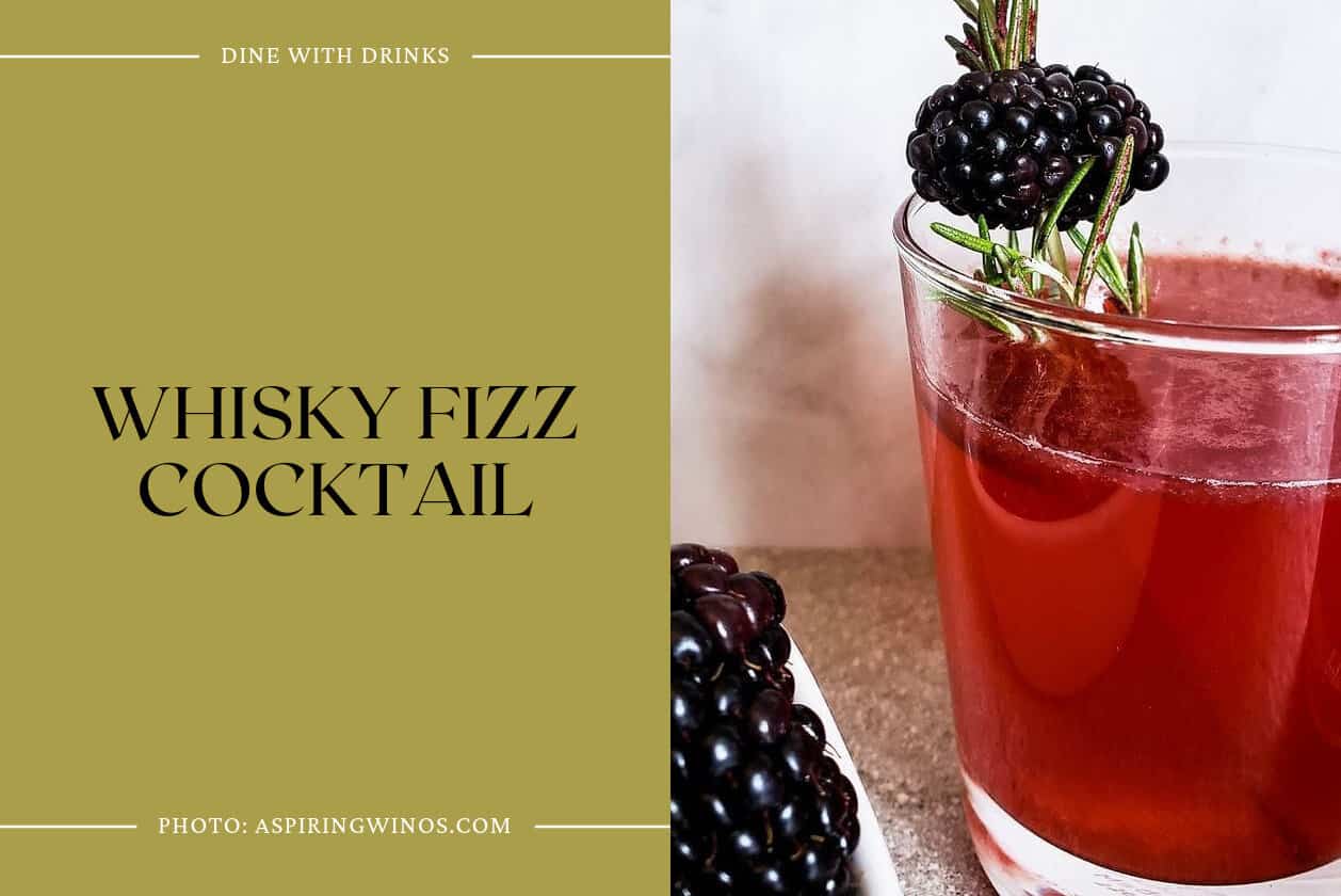 Whisky Fizz Cocktail