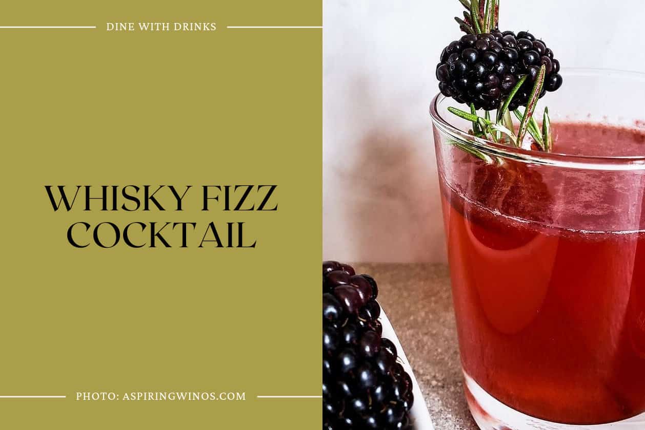 Whisky Fizz Cocktail