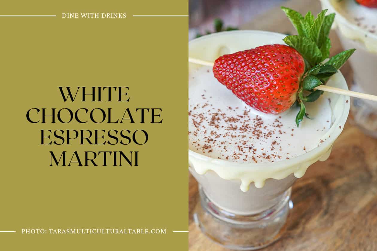 White Chocolate Espresso Martini