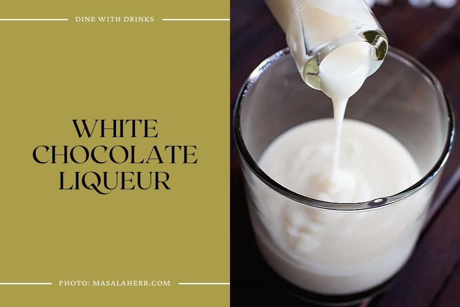 White Chocolate Liqueur