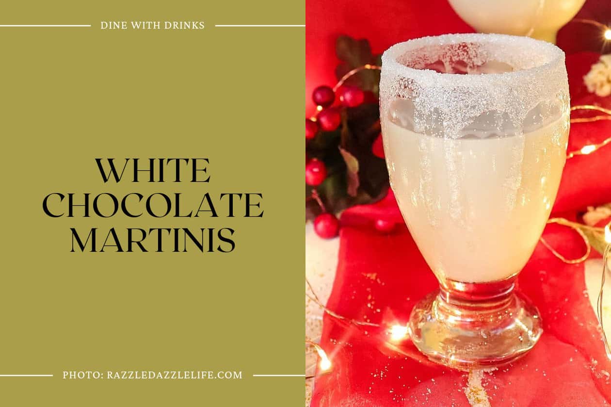 White Chocolate Martinis
