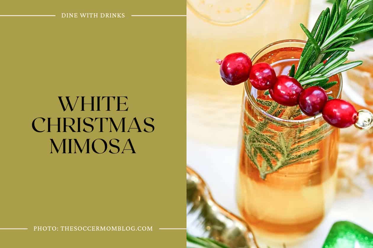 White Christmas Mimosa