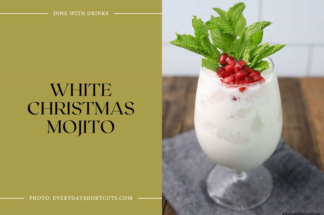 White Christmas Mojito