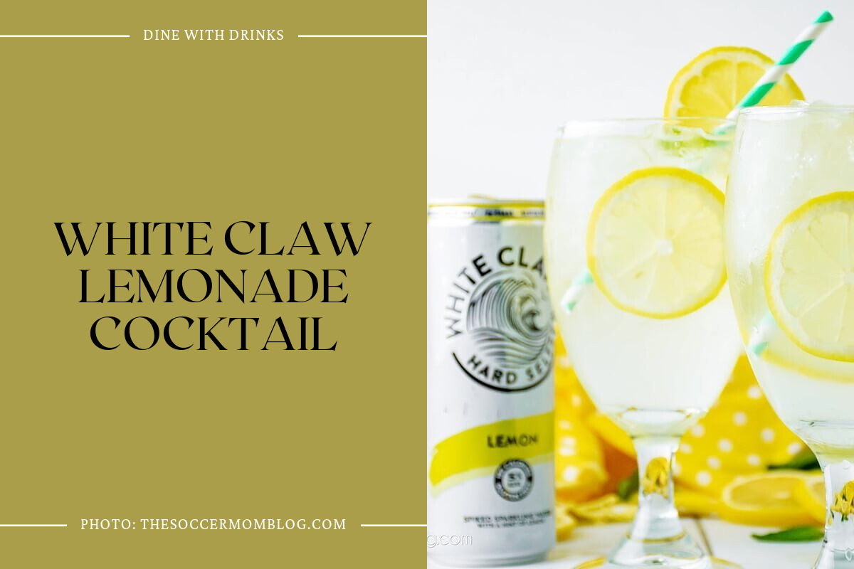 White Claw Lemonade Cocktail