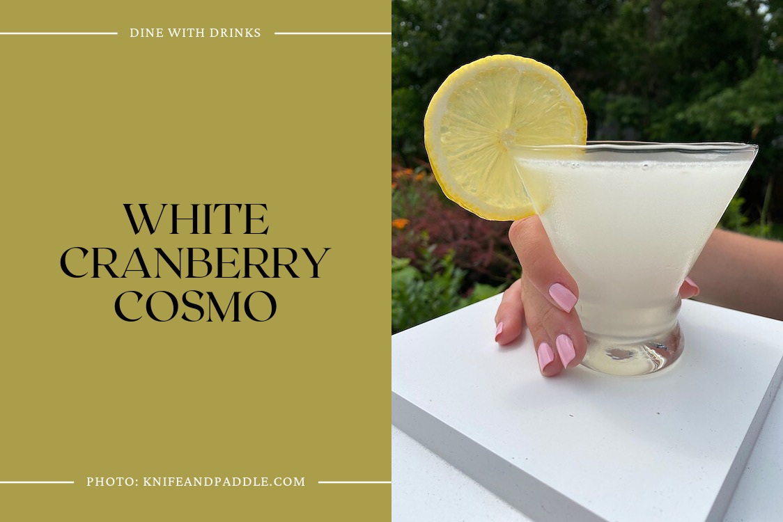 White Cranberry Cosmo