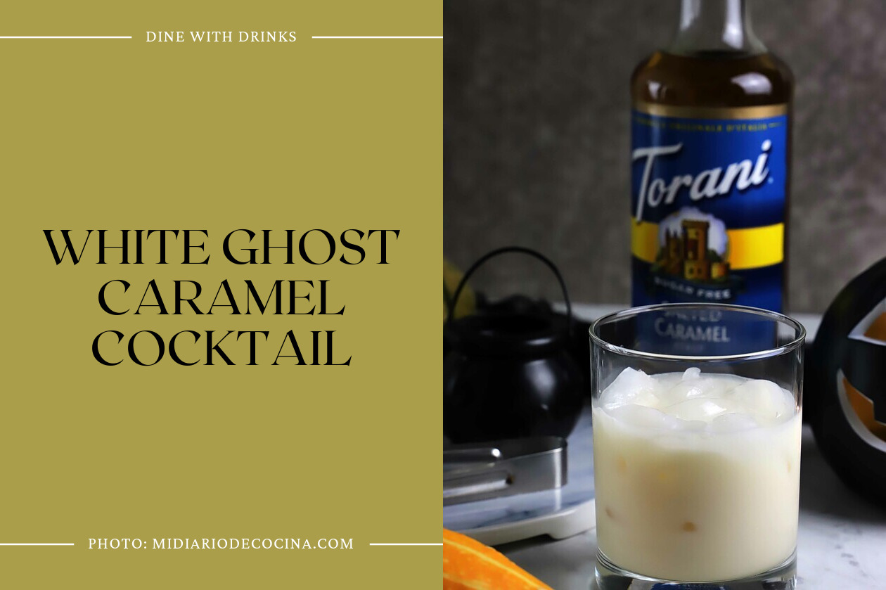 White Ghost Caramel Cocktail