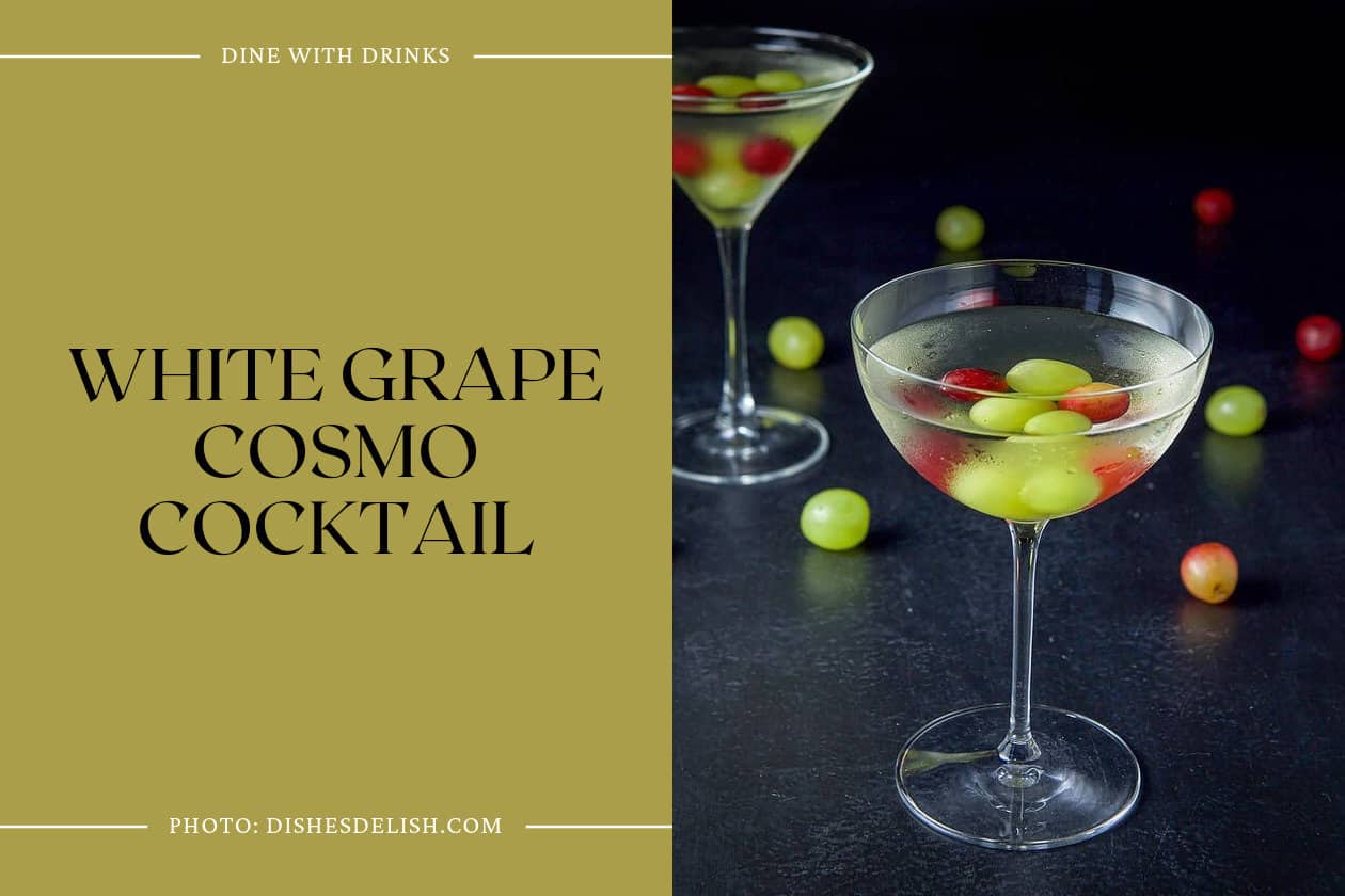 White Grape Cosmo Cocktail