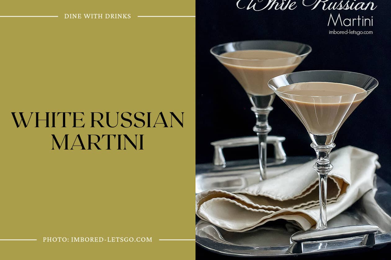 White Russian Martini