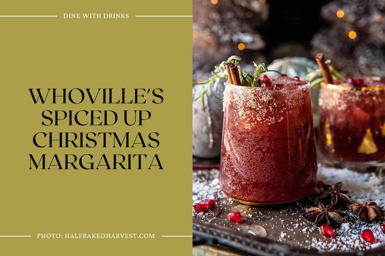Whoville's Spiced Up Christmas Margarita