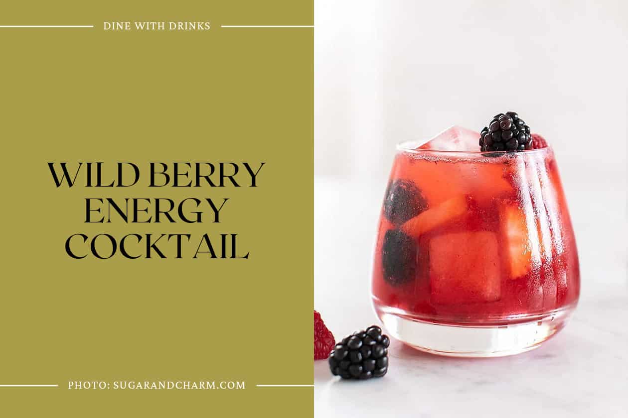 Wild Berry Energy Cocktail