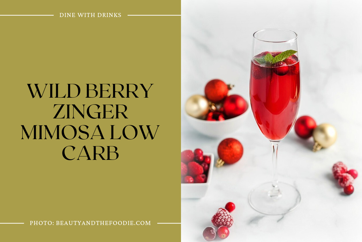 Wild Berry Zinger Mimosa Low Carb