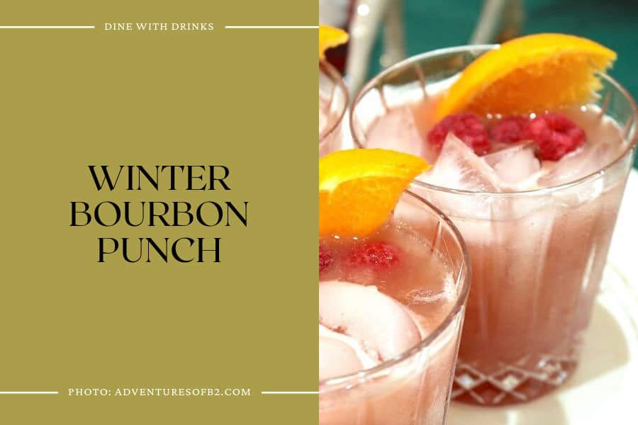 Winter Bourbon Punch