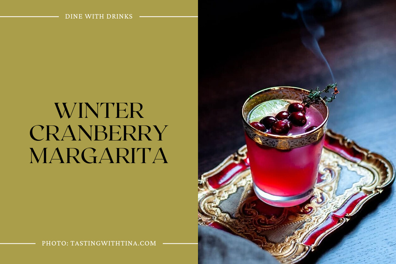 Winter Cranberry Margarita