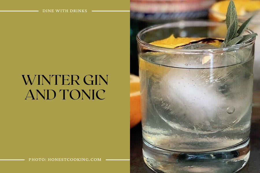 Winter Gin And Tonic