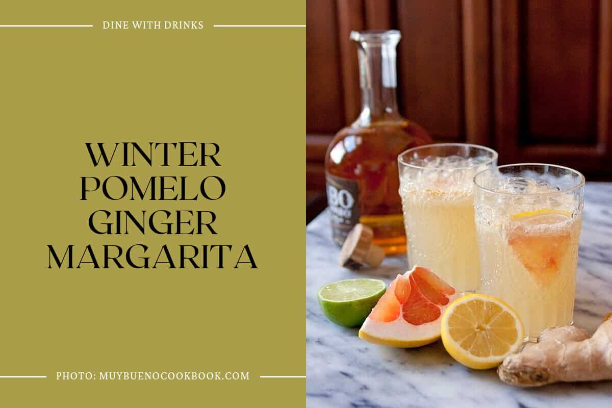 Winter Pomelo Ginger Margarita