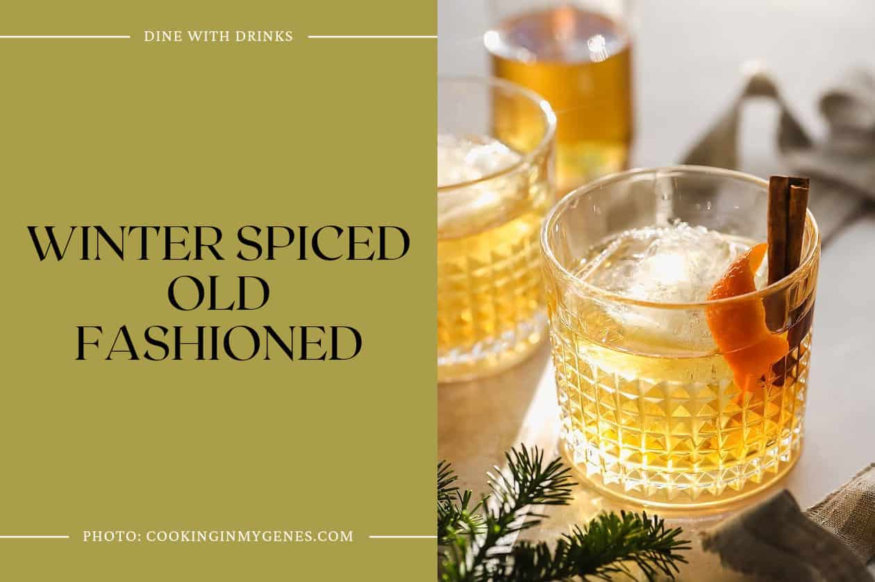 Winter Spiced Old Fashioned