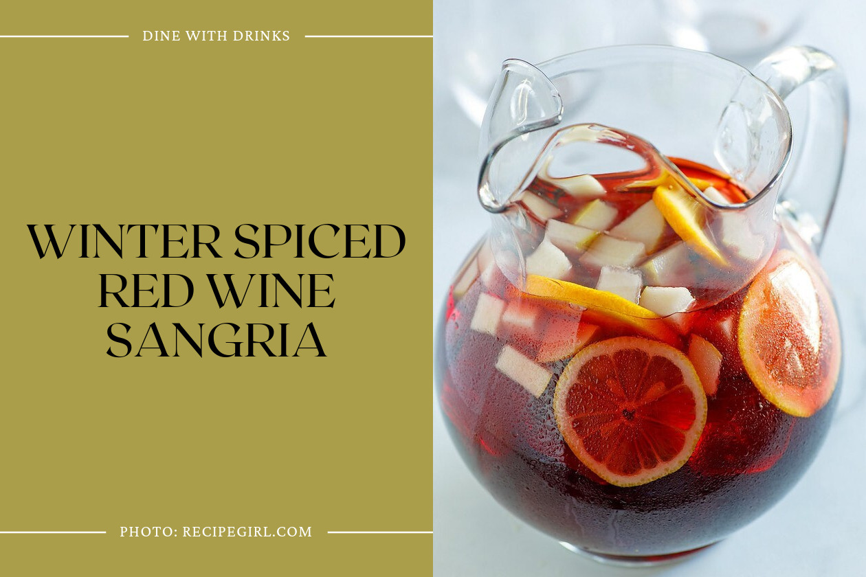 Winter Spiced Red Wine Sangria