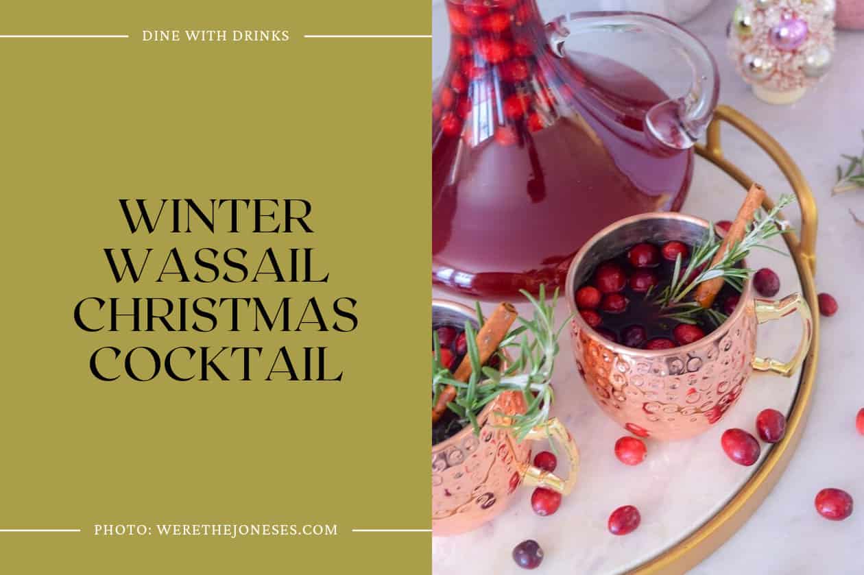 Winter Wassail Christmas Cocktail