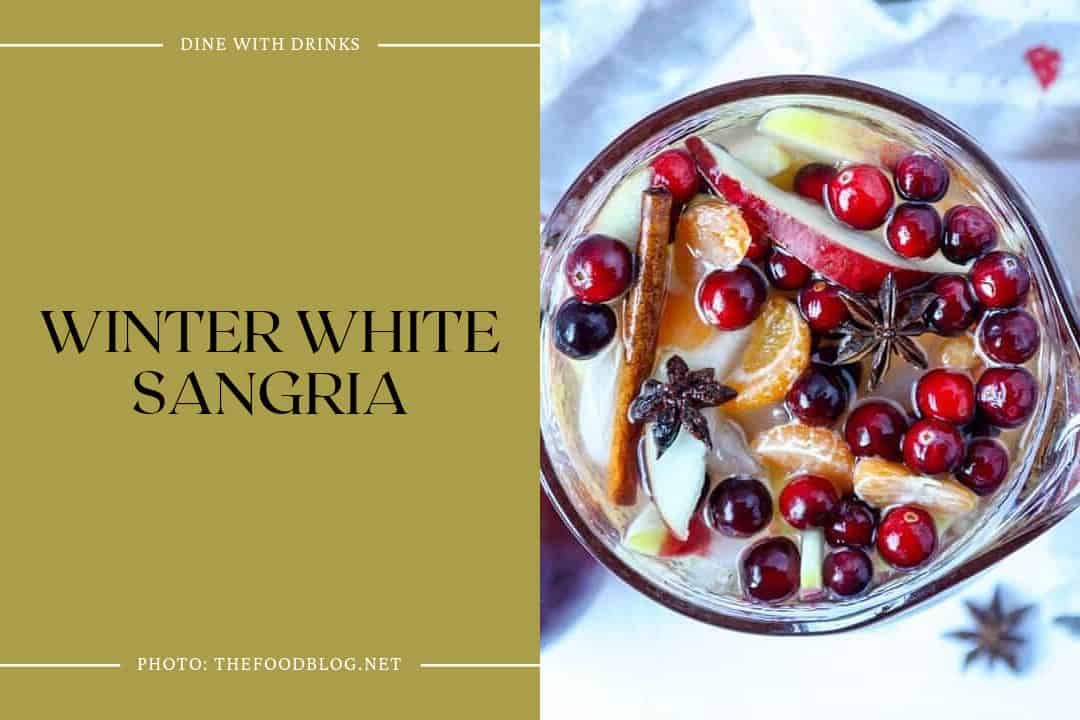 Winter White Sangria